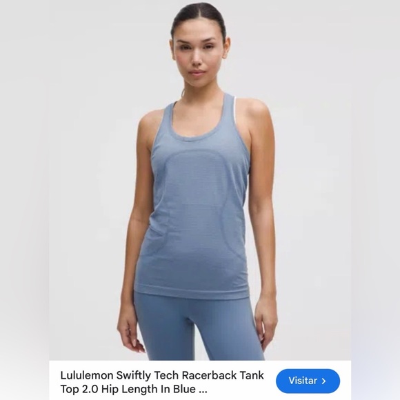 lululemon athletica Tops - Lululemon Athletica swifty Tank Top